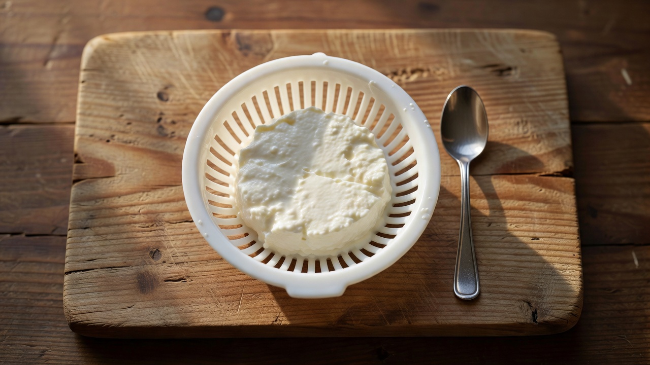 Faisselle au lait entier