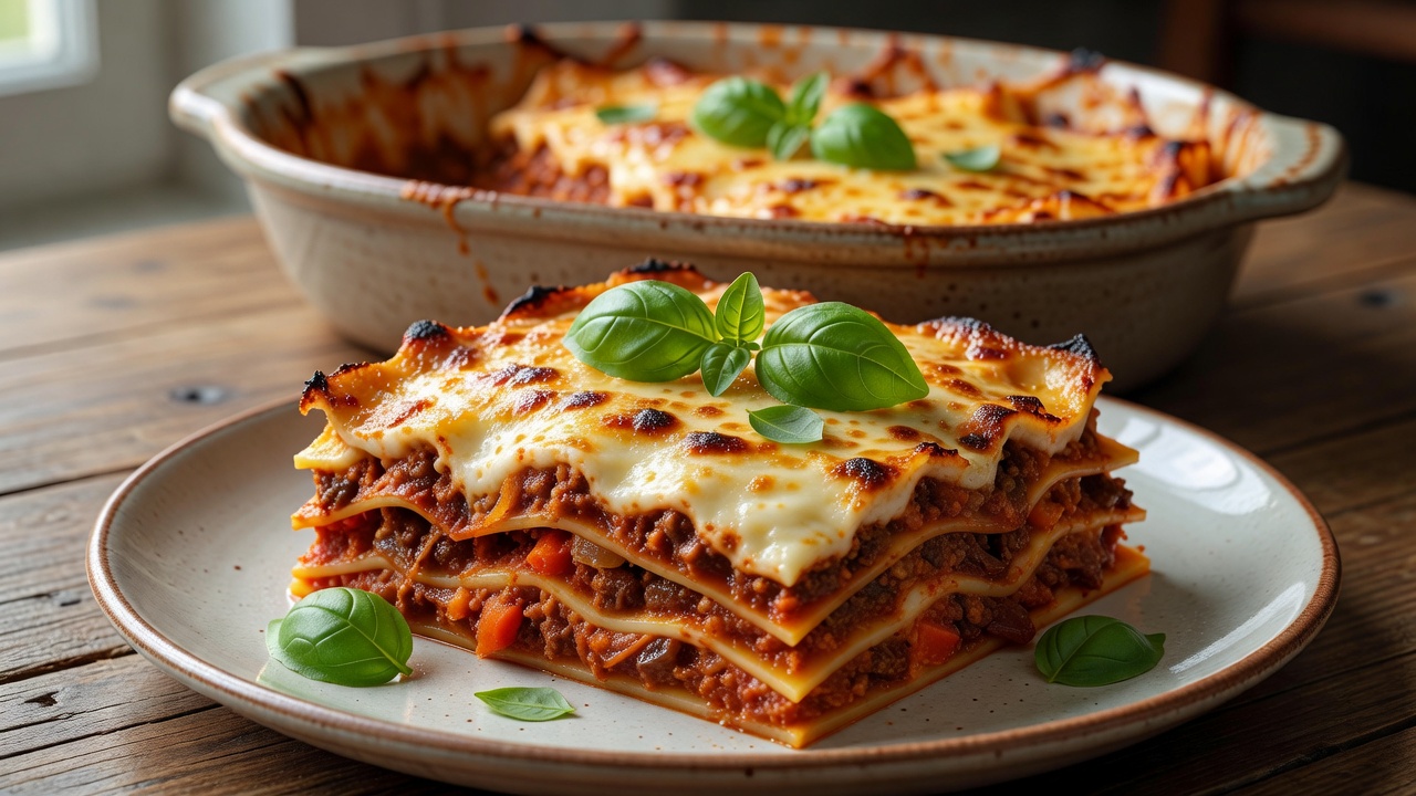 Lasagnes maison