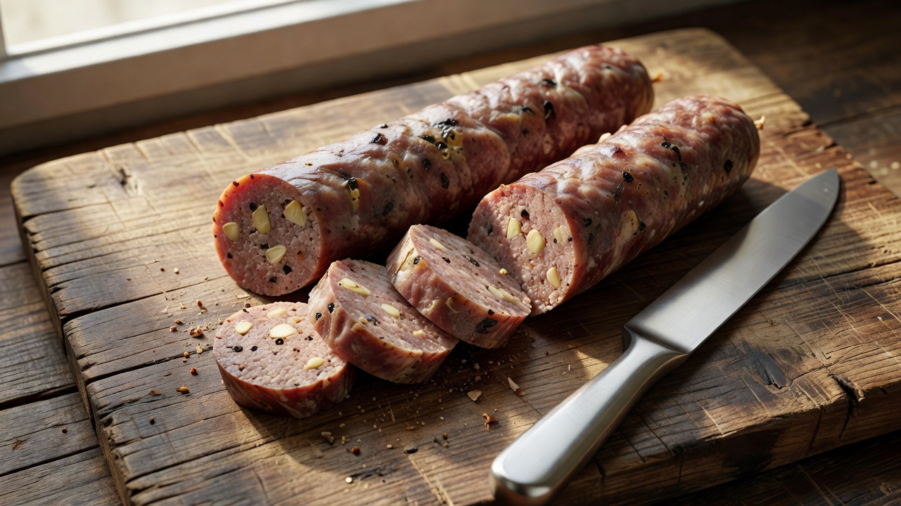 Saucisson à l'ail