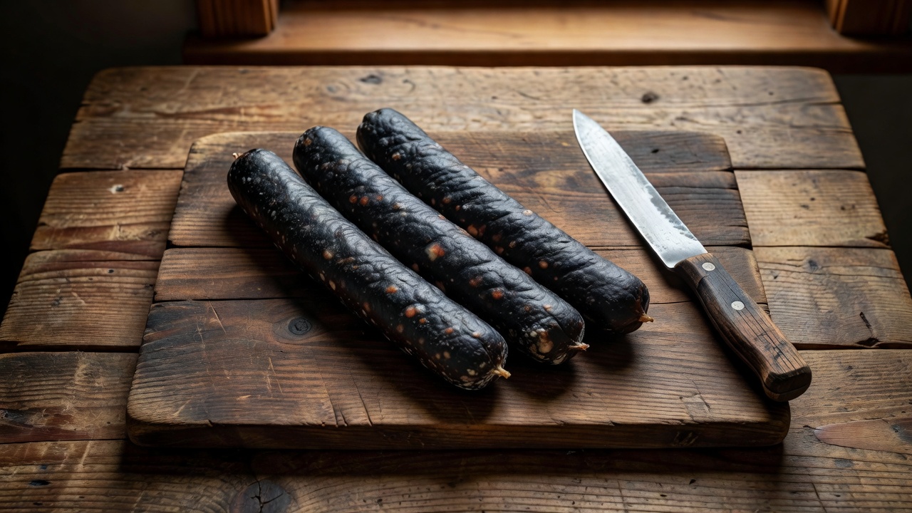 Saucisson de porc noir