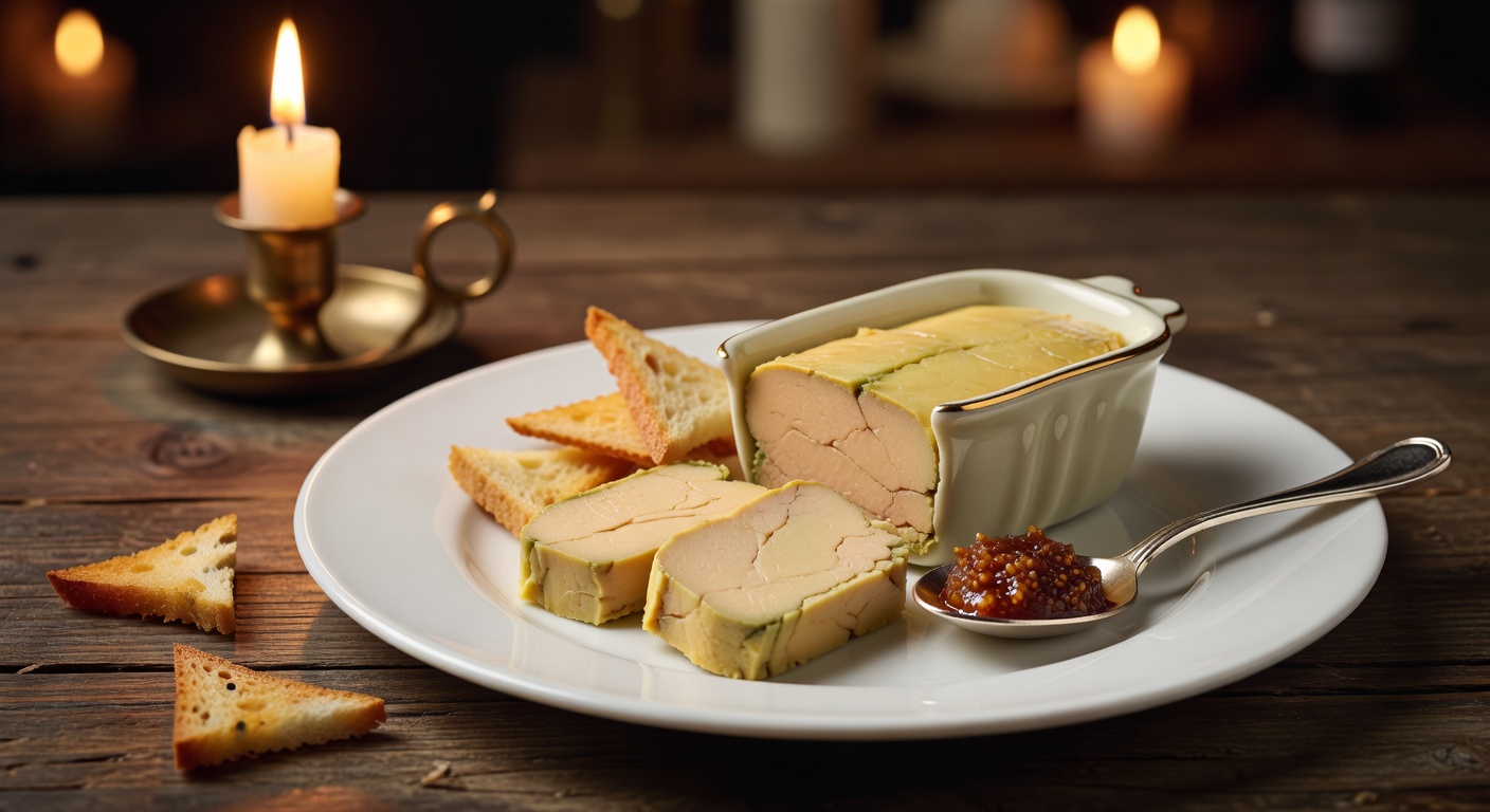Terrine de foie gras mi-cuit